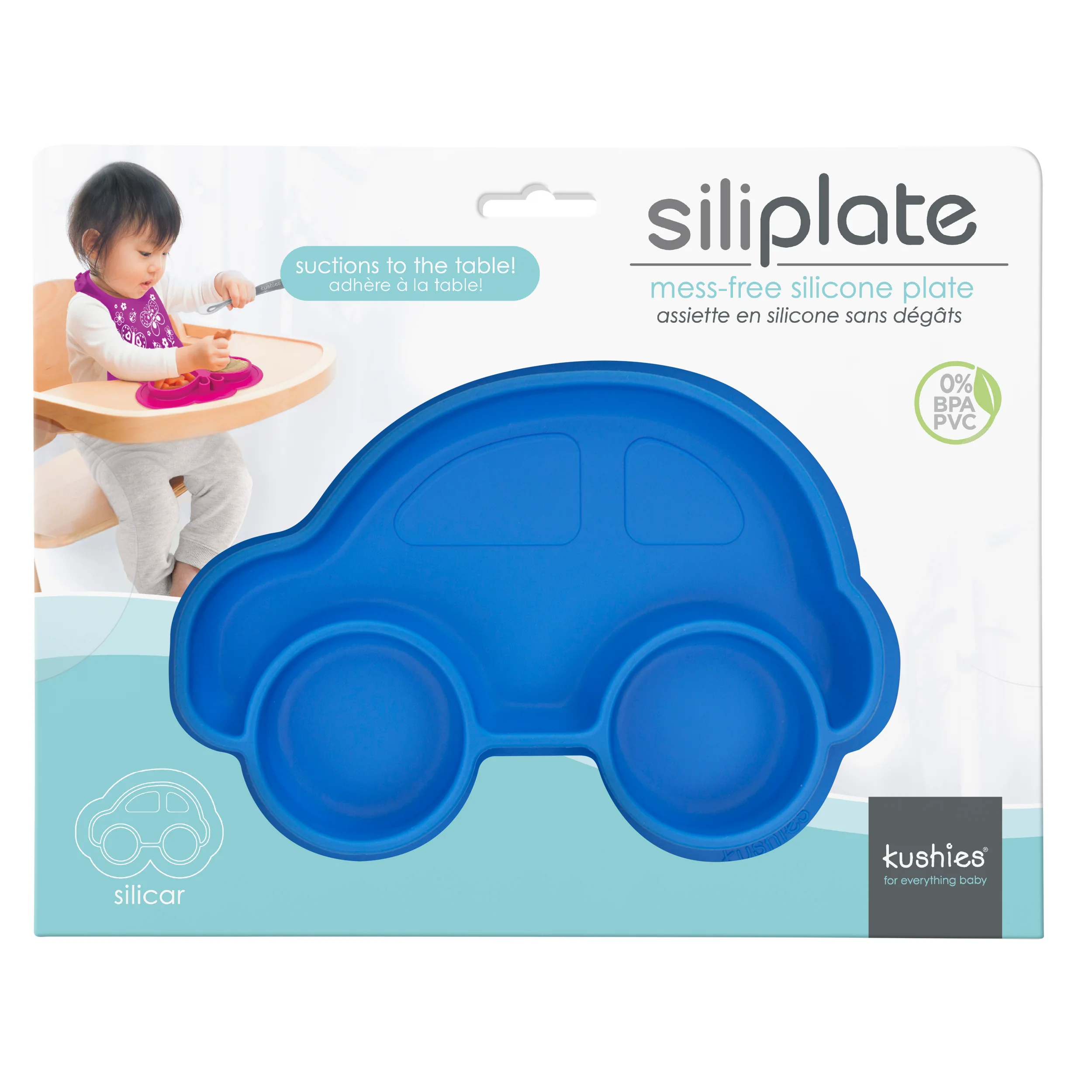 Assiette en silicone Siliplate - Voiture – Image 2