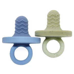 Jouet de dentition - Bleu et vert