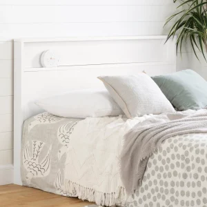 Tête de lit double/queen 54"/60" Holland - Blanc solide