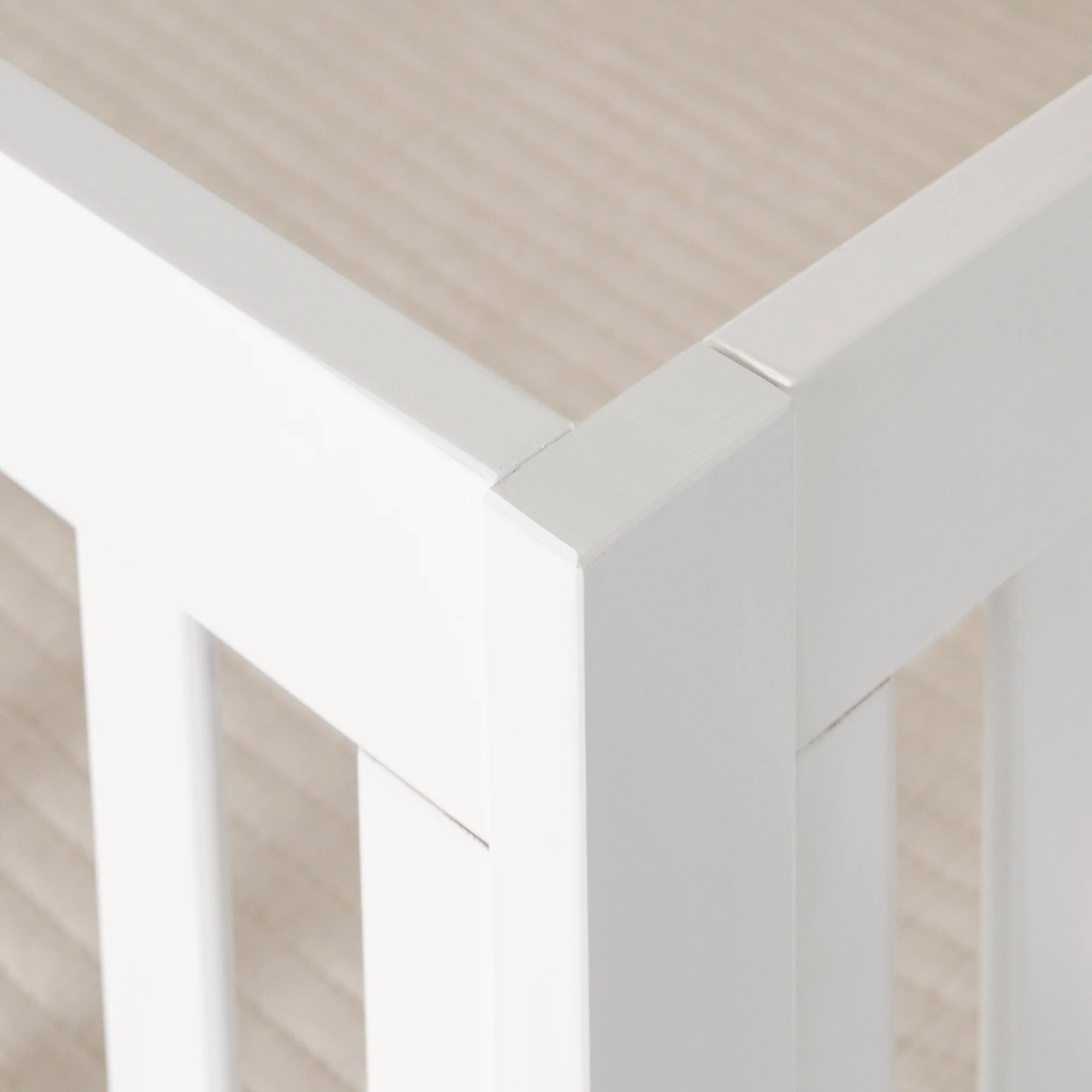 Bassinette avec tiroir et barrière de transition N600 Blanc – Image 3