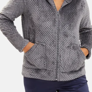 Gilet avec manches Hug Gris Orage