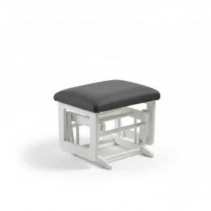 Tabouret Adams - Blanc et Gris foncé