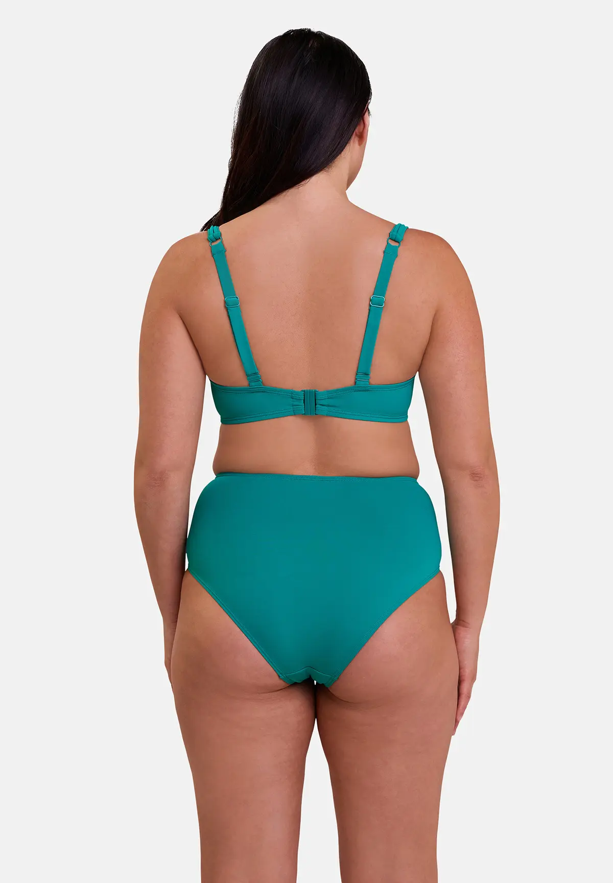 Haut de maillot de bain avec armatures Moorea Bleu Gazon – Image 5