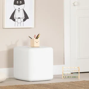 Tabouret pour enfants Sweedi-Blanc