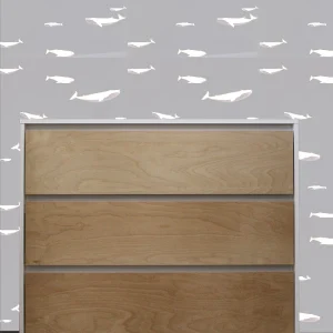 Bureau 3 tiroirs Axel- Blanc et Naturel