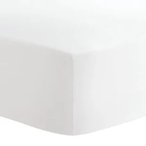 Drap contour pour lit de bébé - Blanc