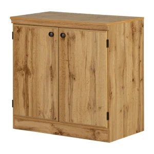 Armoire de rangement 2 portes Morgan - Nordik Oak