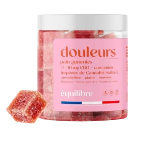 Gummies contre les douleurs au curcuma - Equilibre