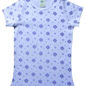 Tee-shirt manches courtes fille Dessine moi un papillon coton bio