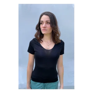 Tee-Shirt Laine et Soie