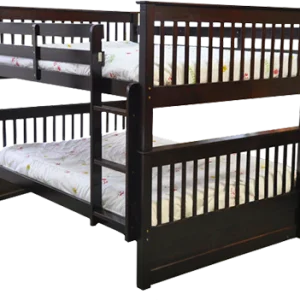 Lits superposés 54"/54" expresso Sidney